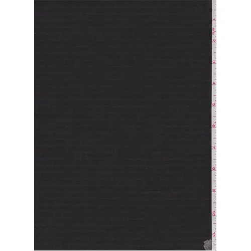 2 3/8 YD PC-Slate Black Pinstripe Flannel Fabric