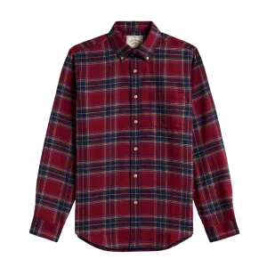 Almada Flannel Shirt - Red Plaid