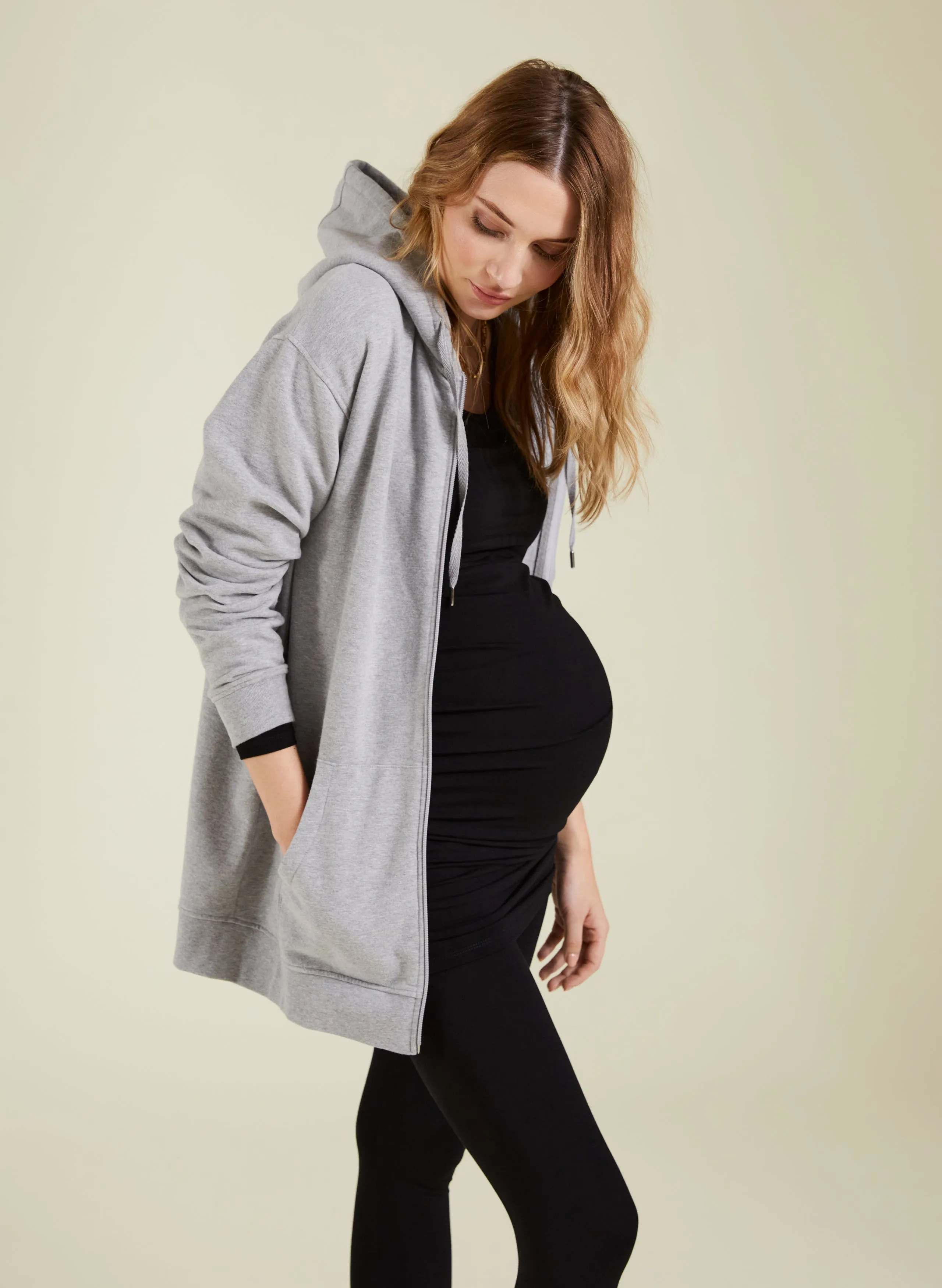 Amy Organic Maternity Hoodie