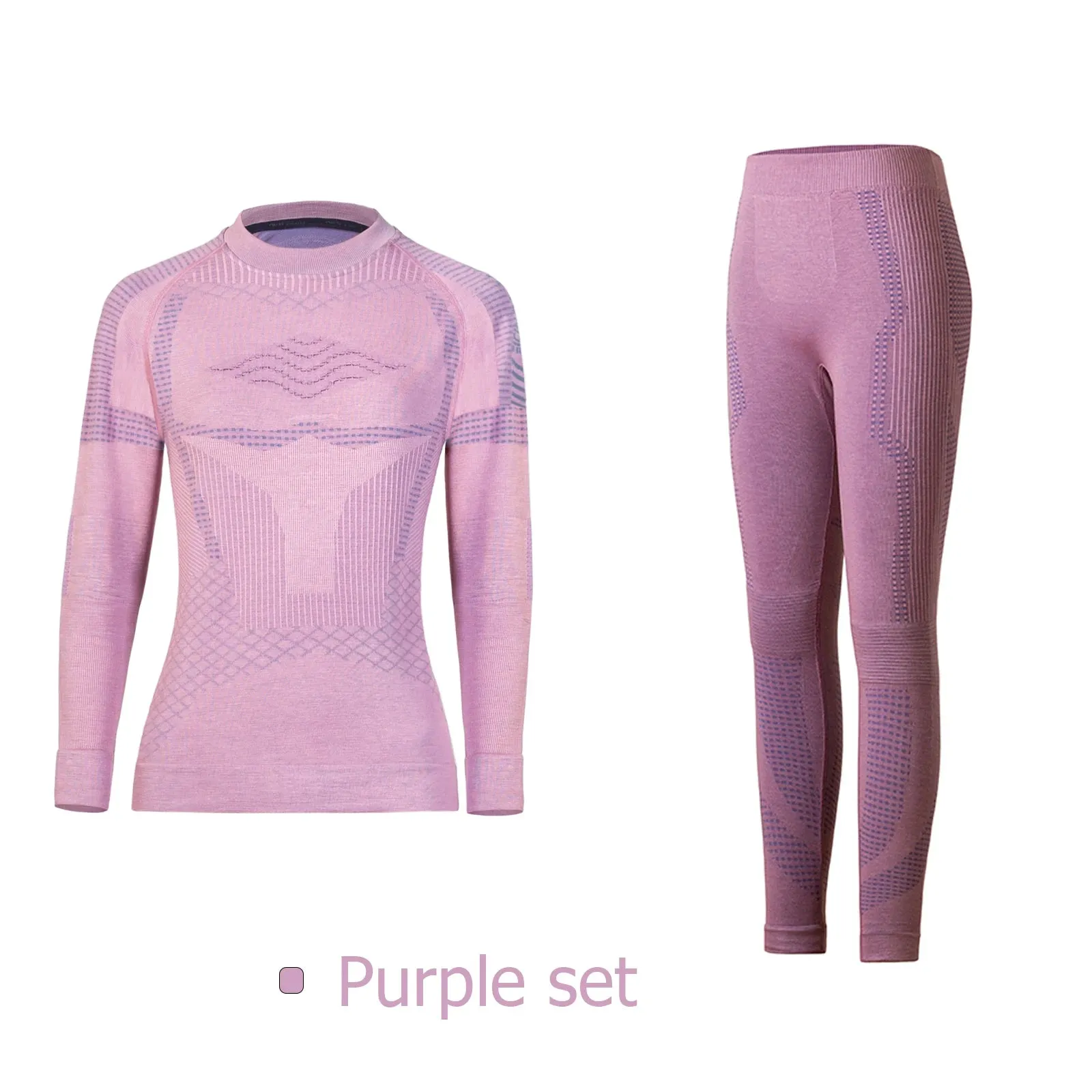 AONIJIE F5175 Unisex Wool Compression Long Sleeve Thermal Top | Outdoor Sports Base Layer