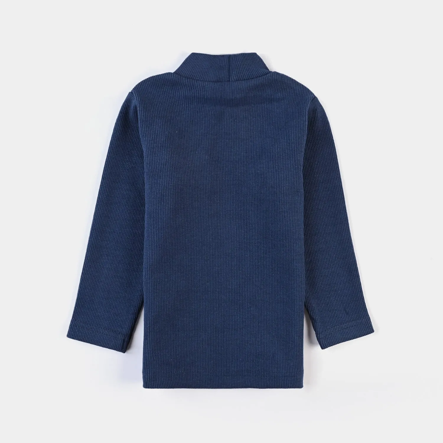 Boys Thermal Turtle Neck -NAVY