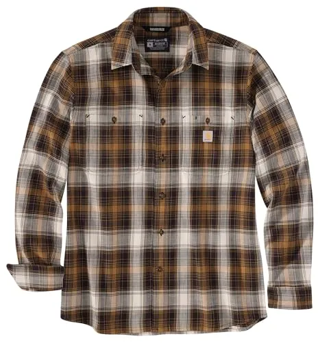 Carhartt 106357 Men's Rugged Flex Relaxed Fit Lightweight Long-Sleeve Shirt