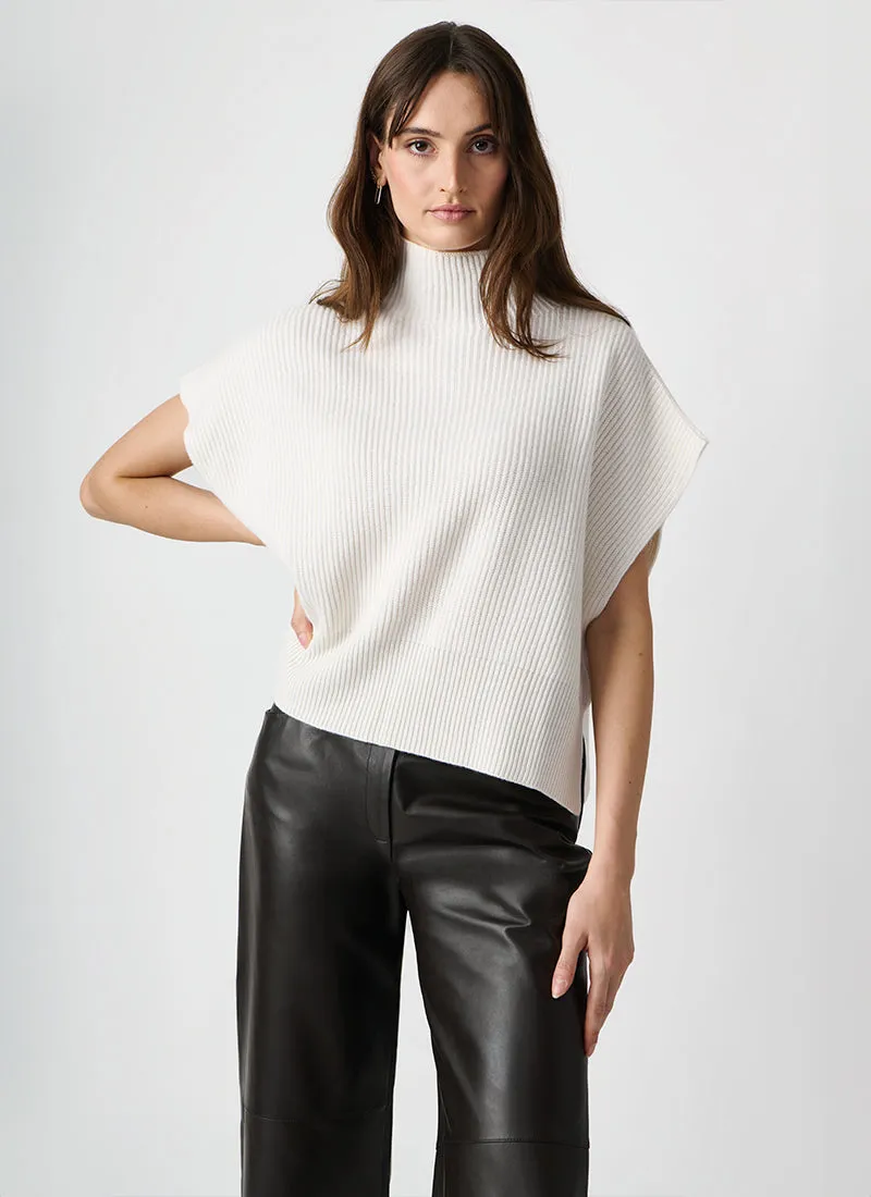 Cassandra Mock Ribbed Sweater