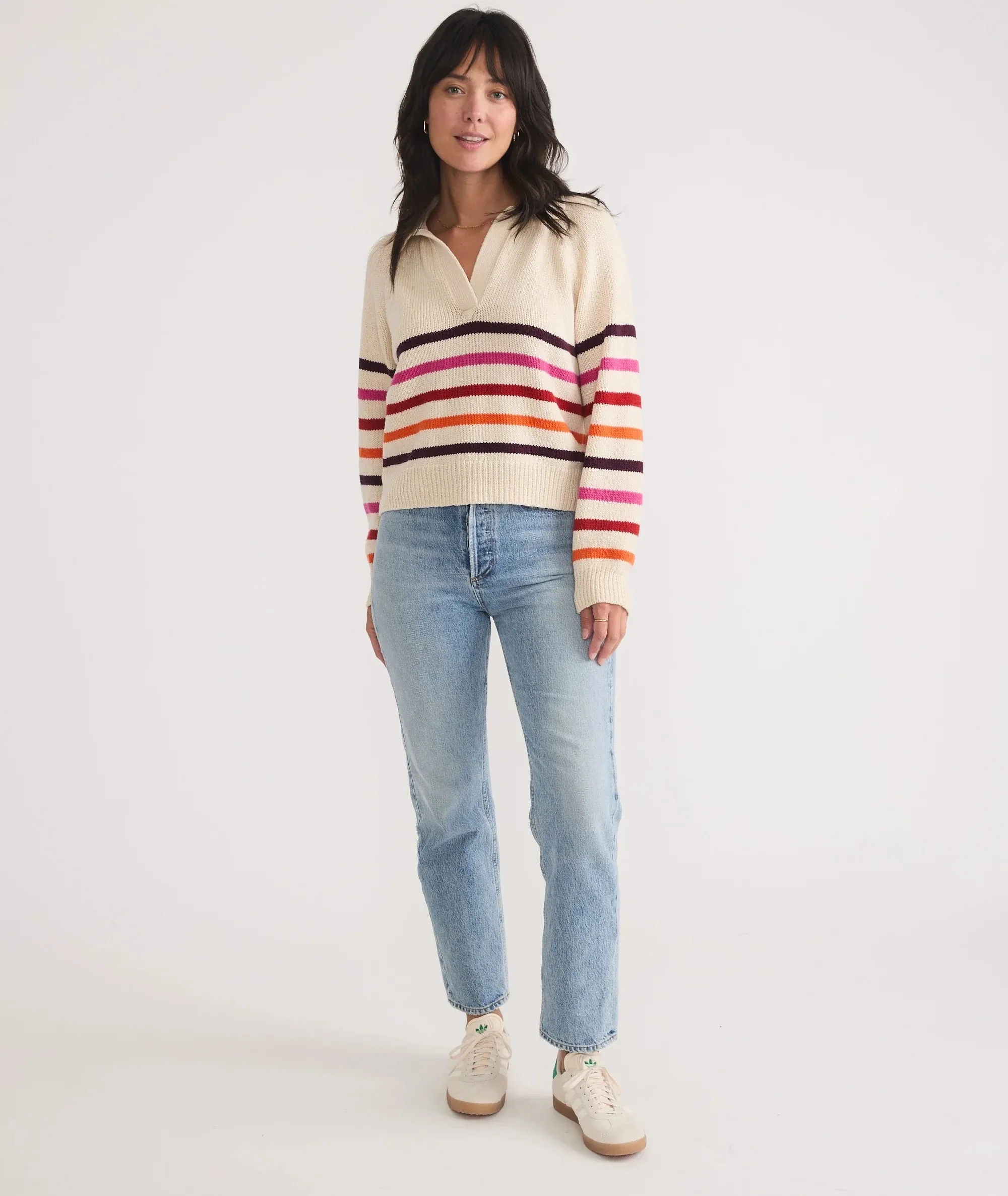 Claire Relaxed Sweater Polo