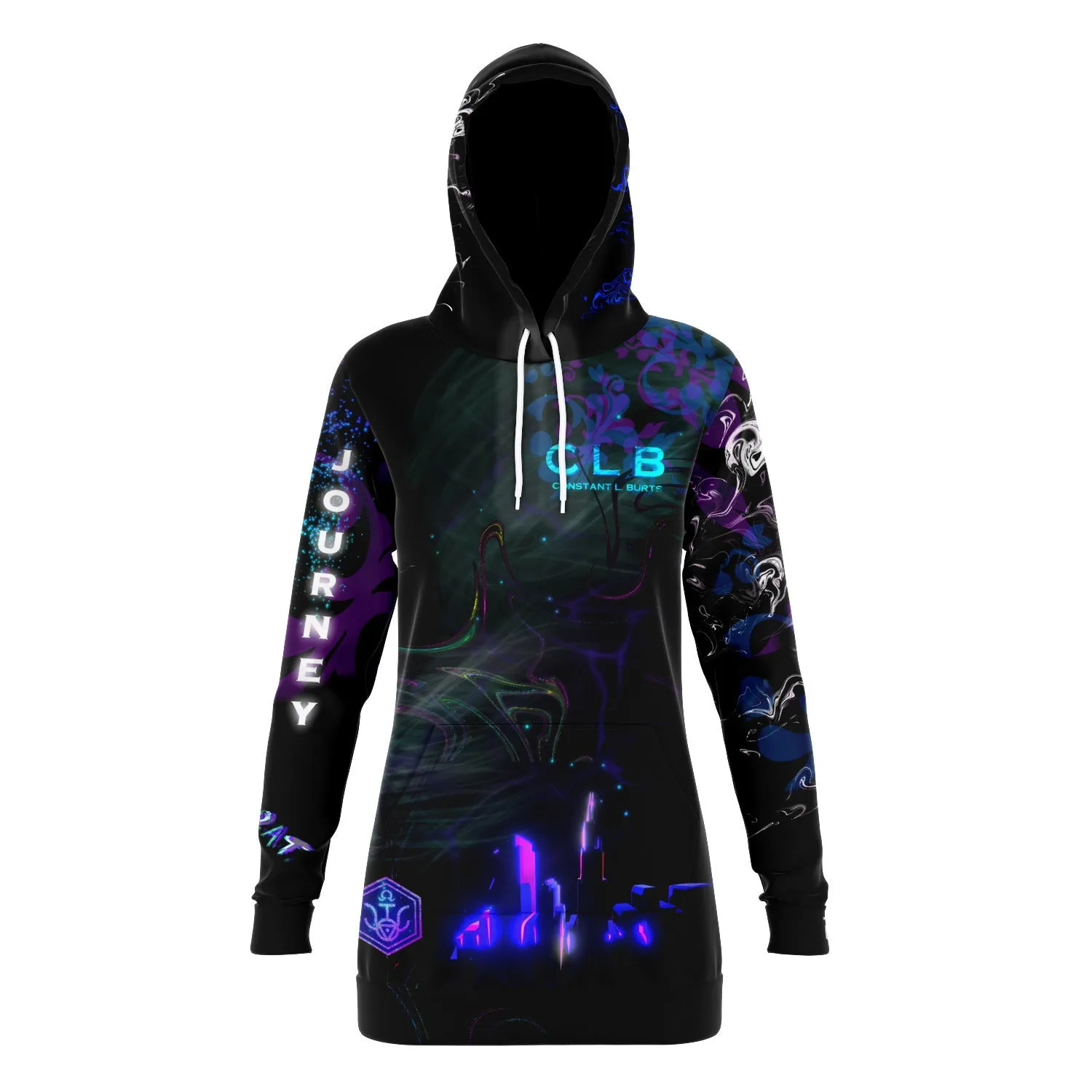 Constant L. Burts - Icon Longline Hoodie