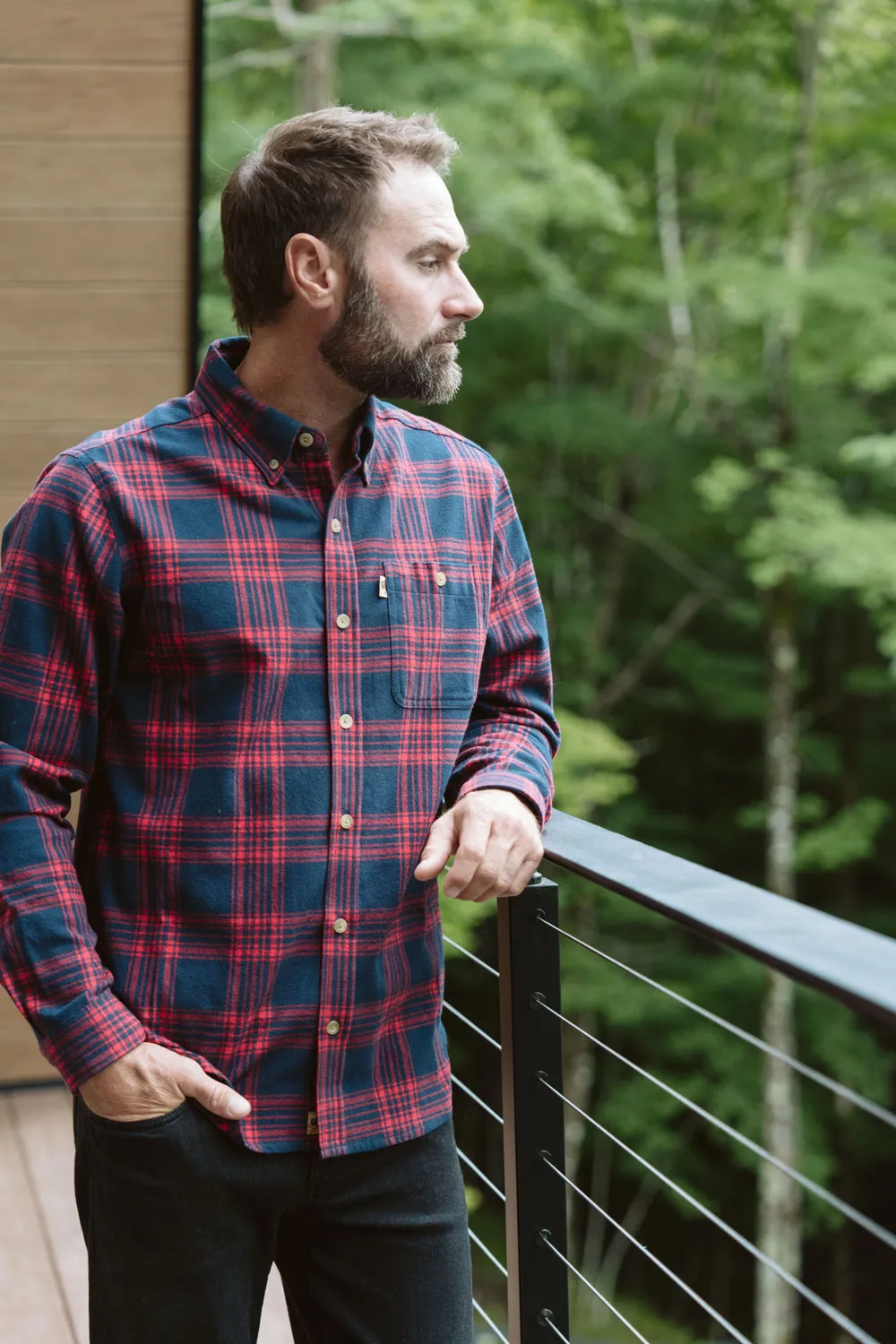 Fairbanks Flannel Shirt | Camp Fire