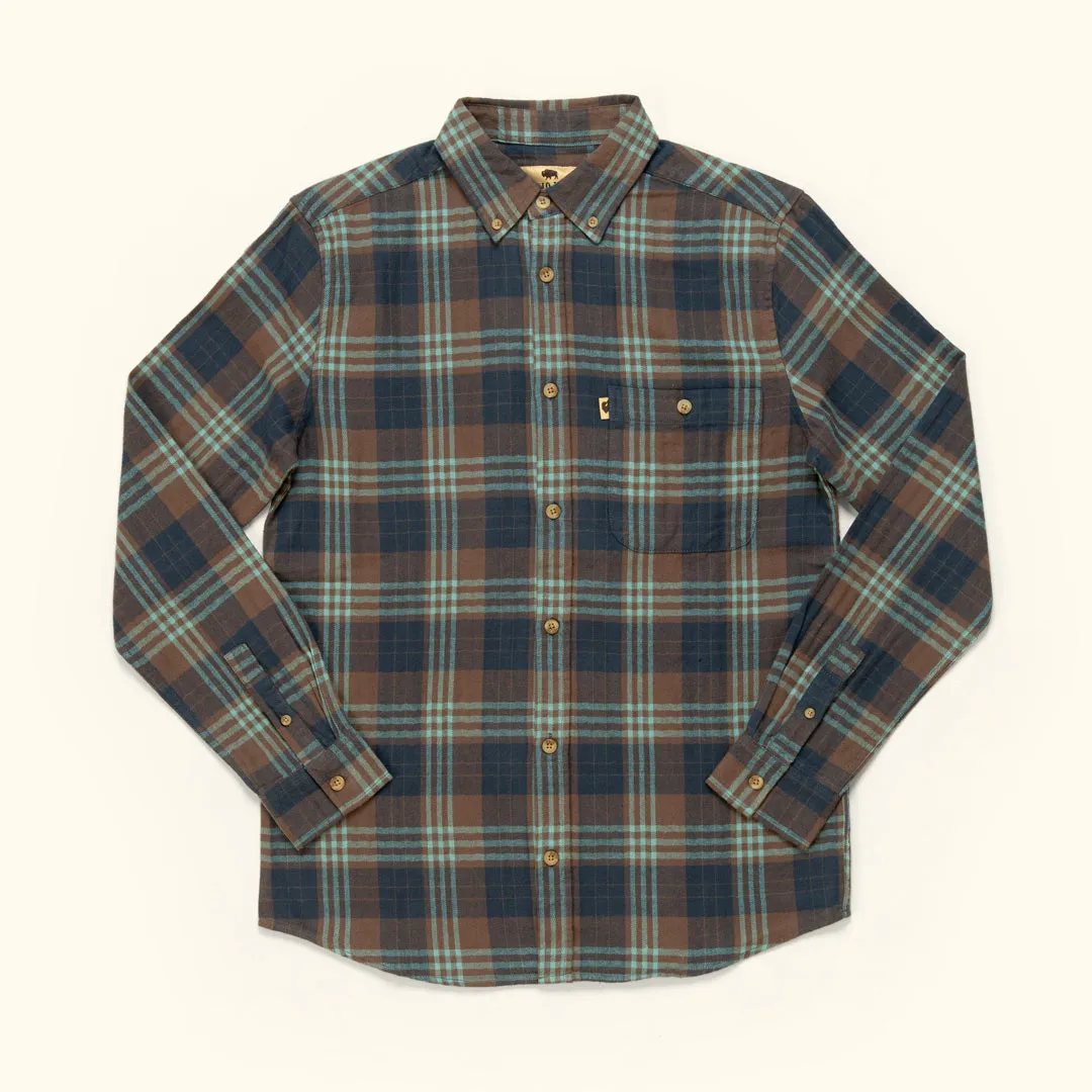 Fairbanks Flannel Shirt | Glacial Stream