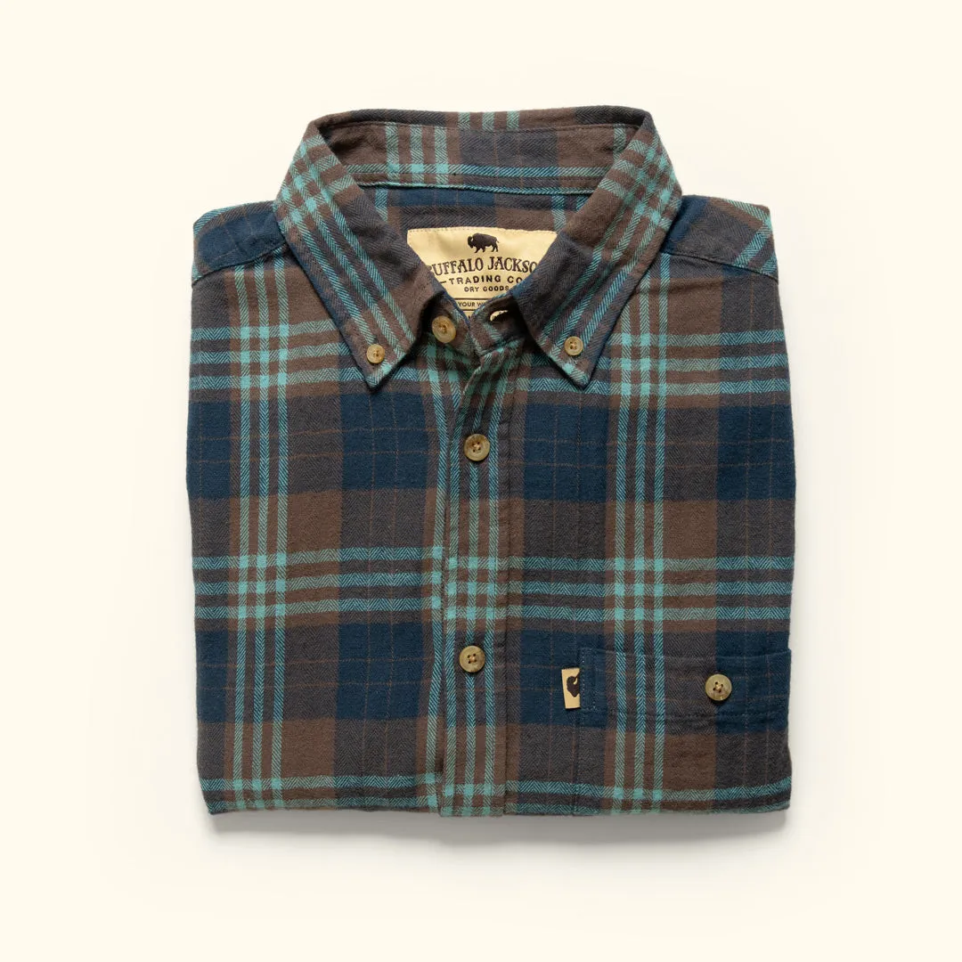 Fairbanks Flannel Shirt | Glacial Stream