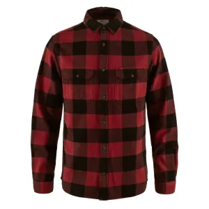 Fjallraven Ovik Heavy Flannel Shirt Red / Black