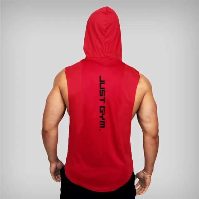 Gym Hoodies Tank Top for Men – Stylish & Comfortable Workout Shirt