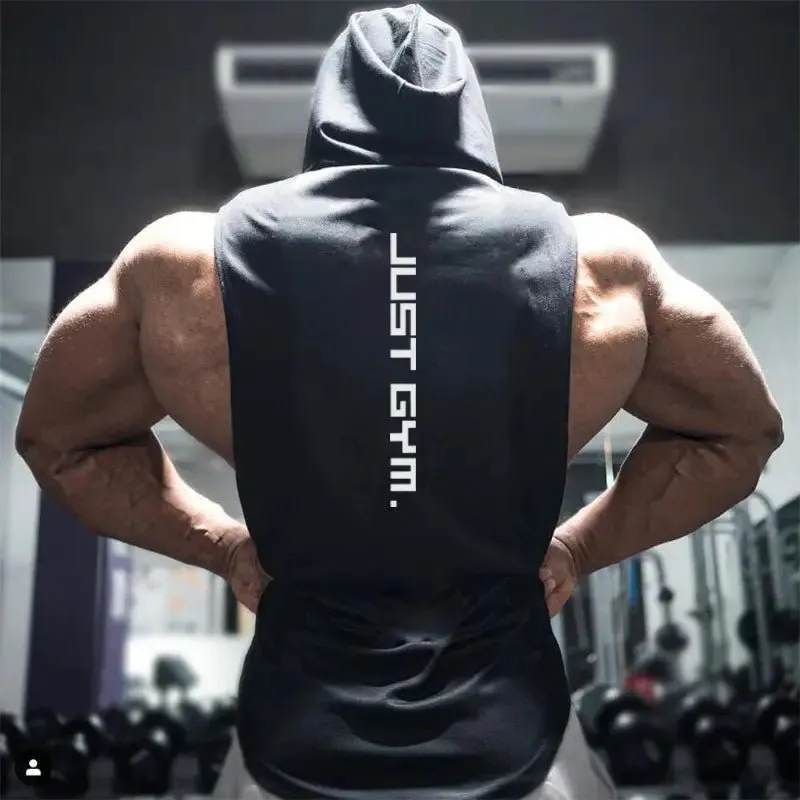 Gym Hoodies Tank Top for Men – Stylish & Comfortable Workout Shirt