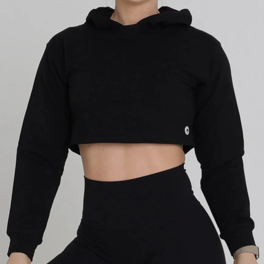 Harley Cropped Hoodie