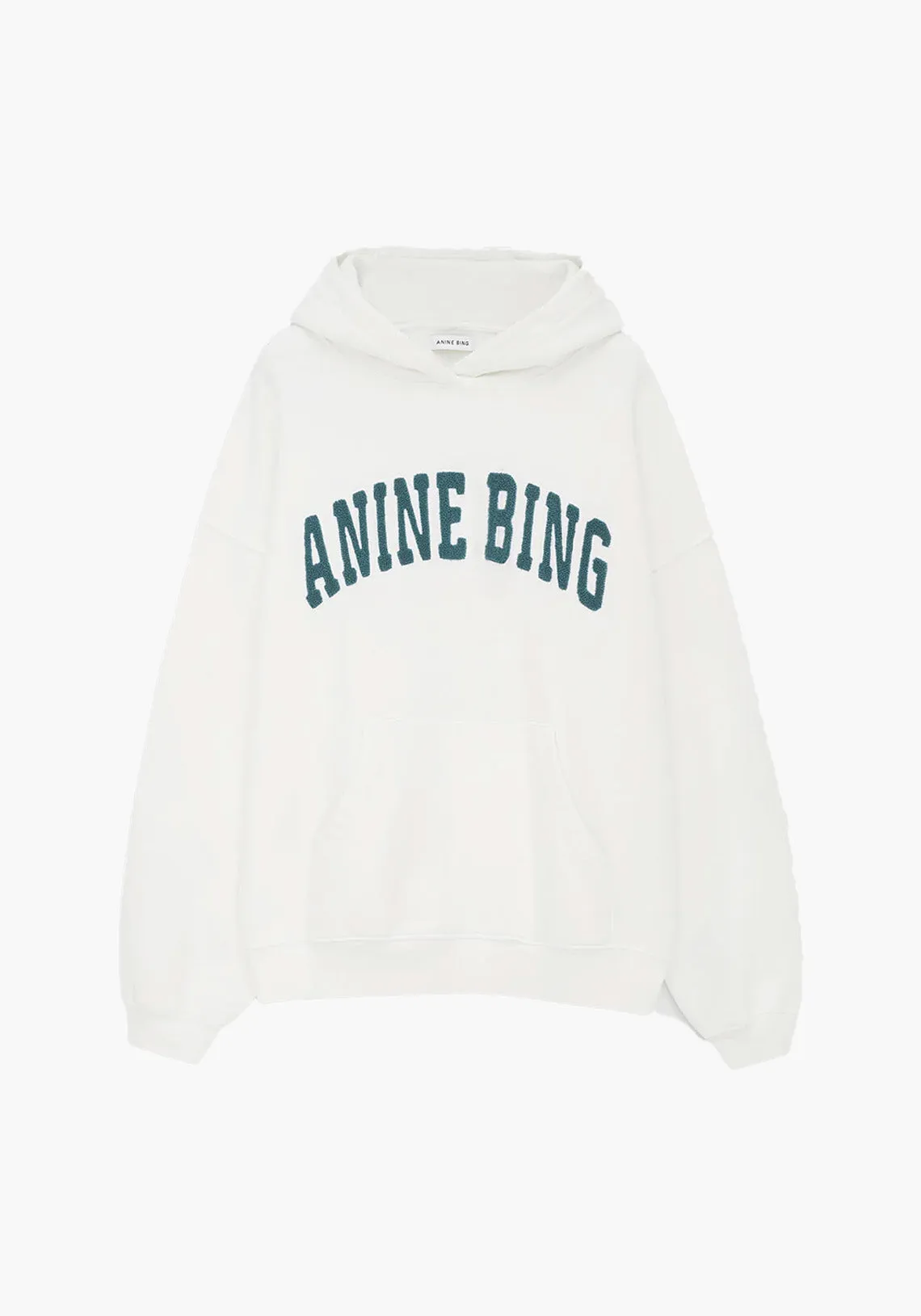 HARVEY SWEATSHIRT IVORY WITH DARK SAGE