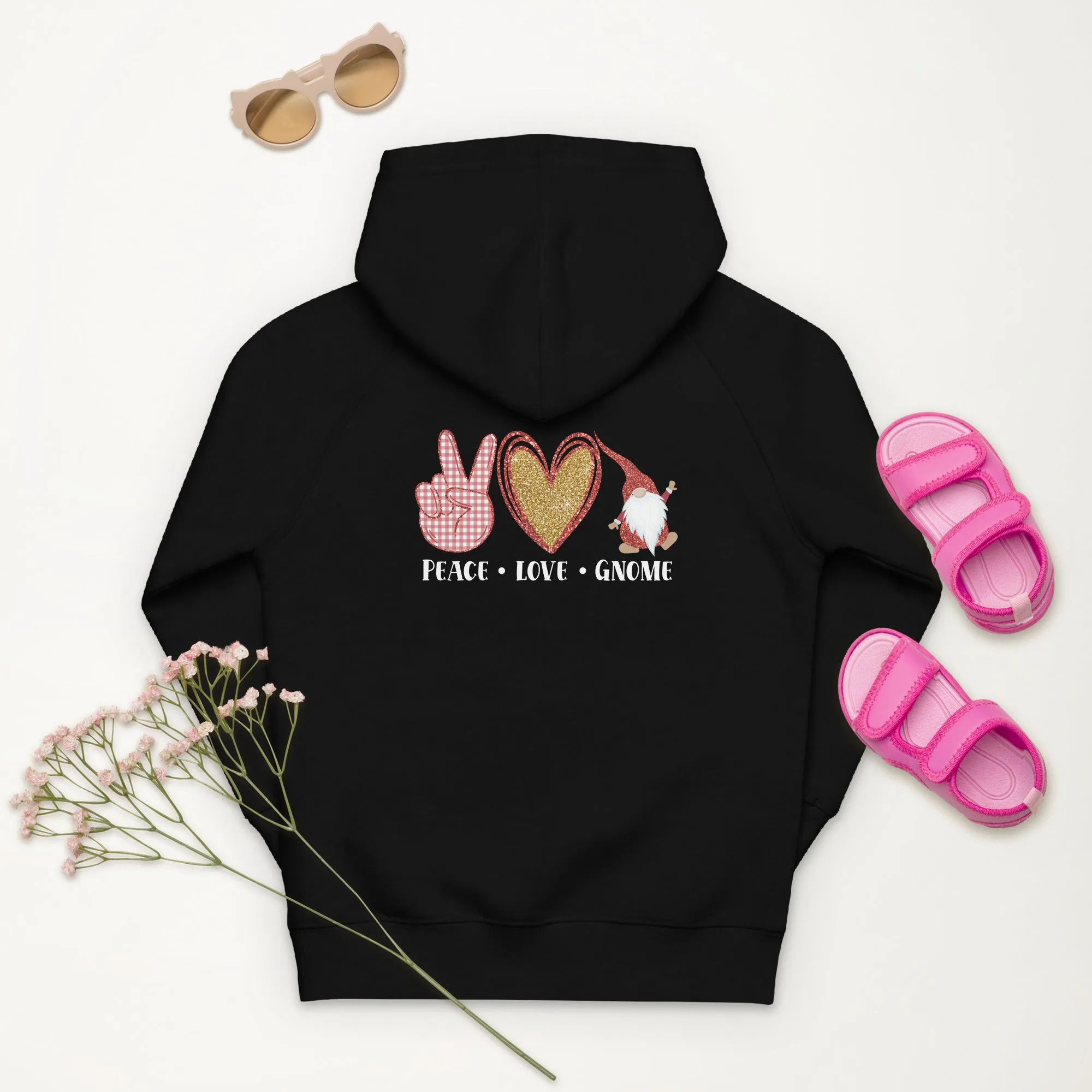 Hello Santa Kids Eco Hoodie