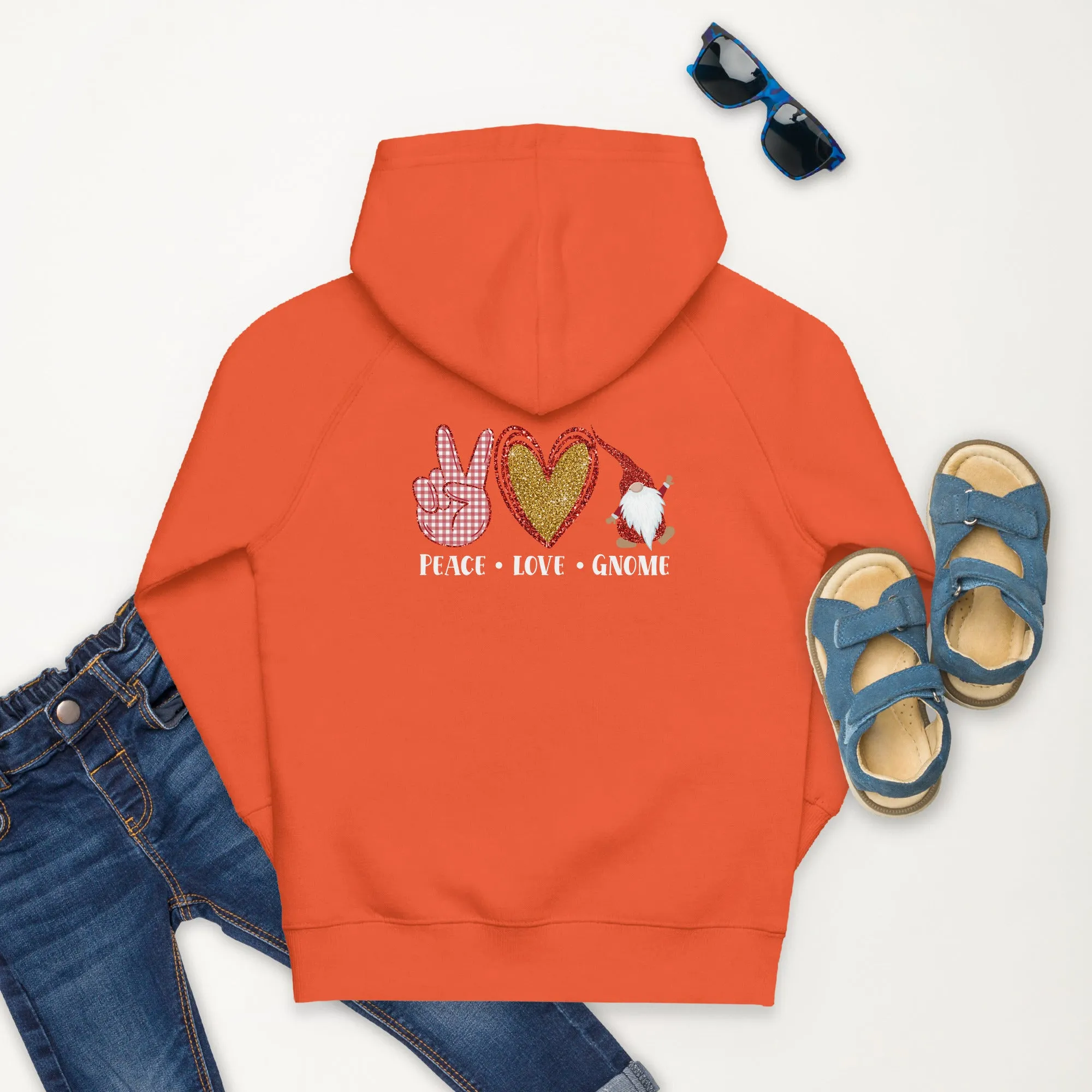 Hello Santa Kids Eco Hoodie