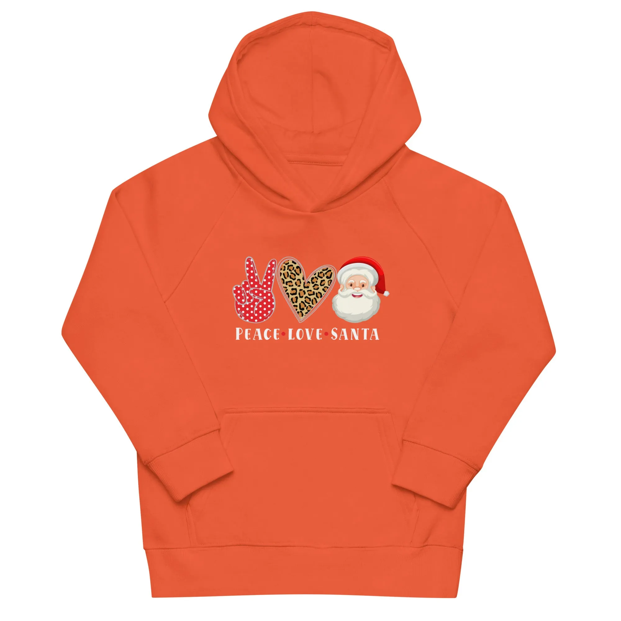 Hello Santa Kids Eco Hoodie