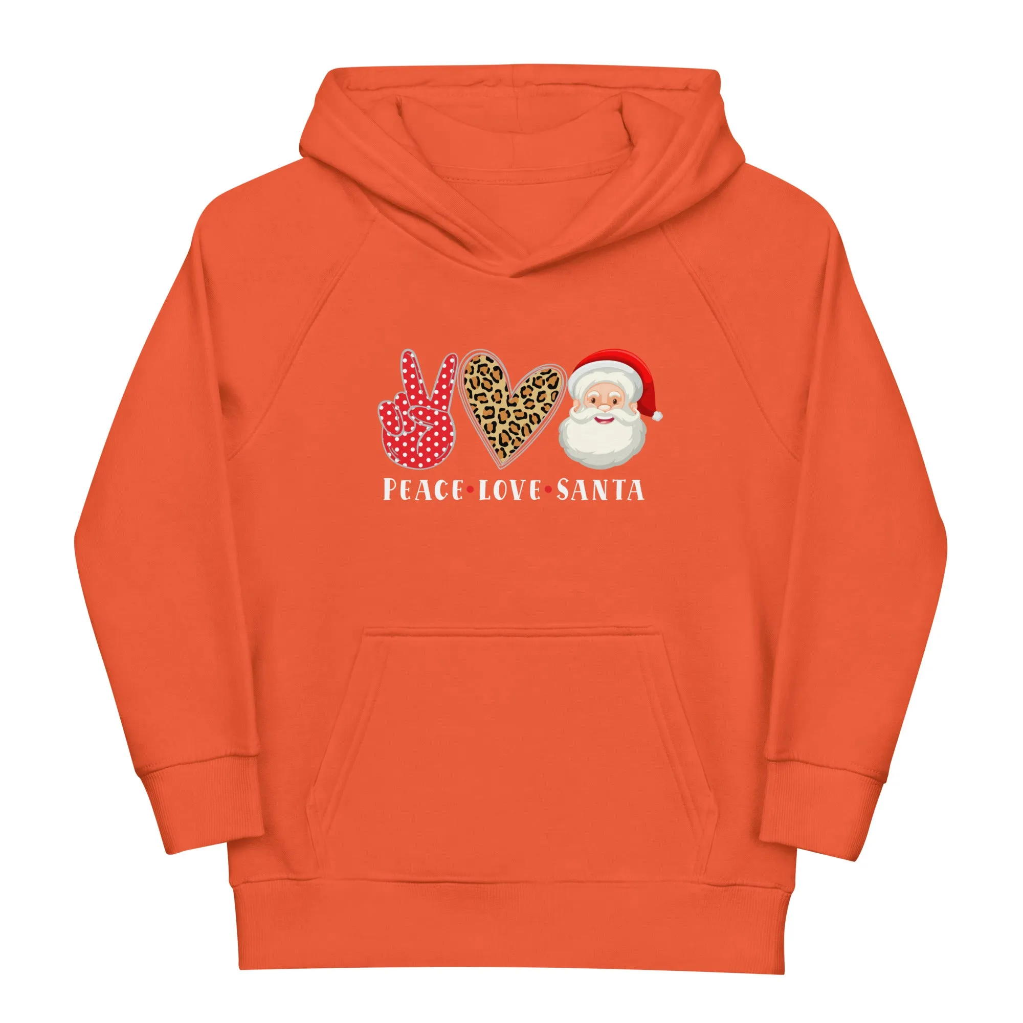 Hello Santa Kids Eco Hoodie