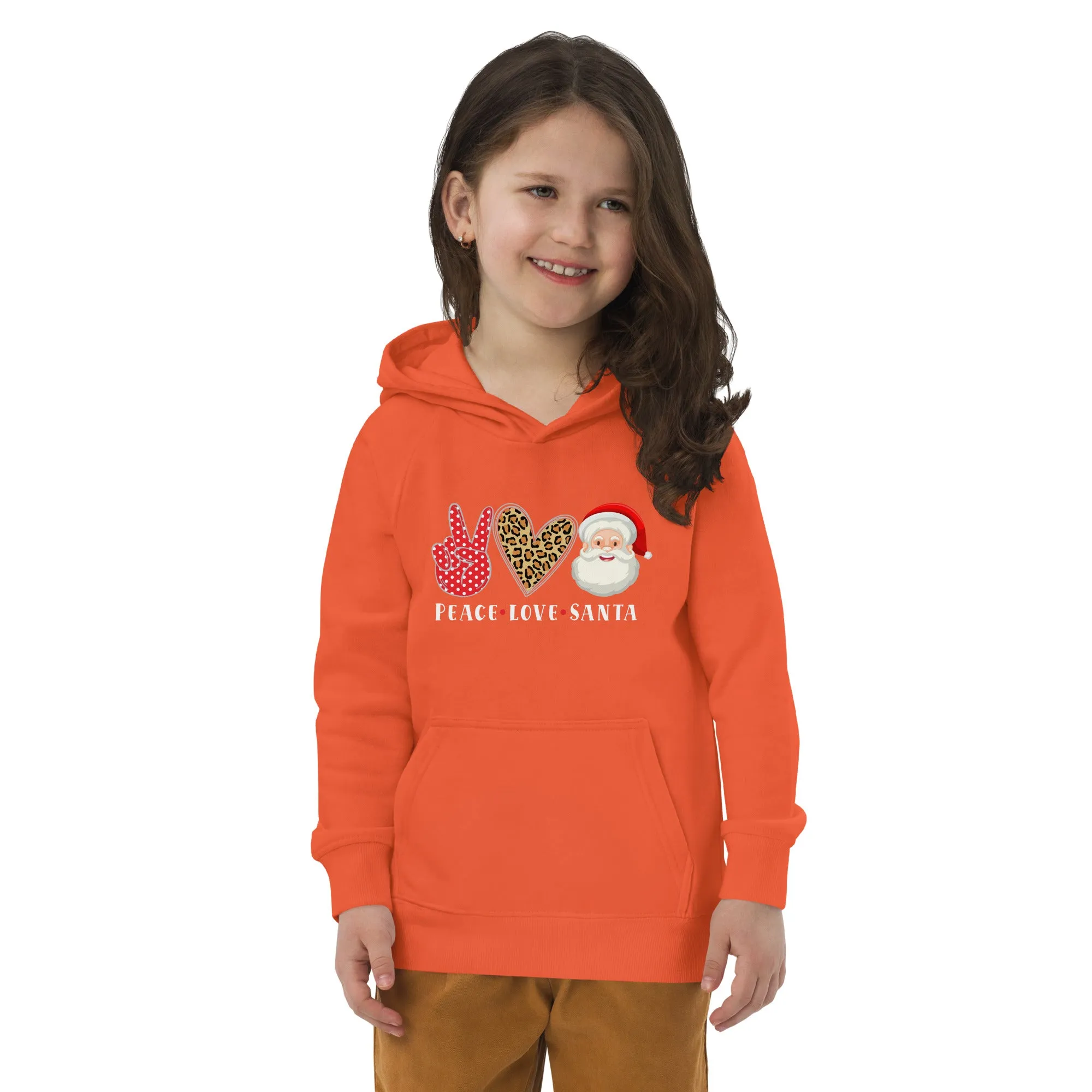 Hello Santa Kids Eco Hoodie