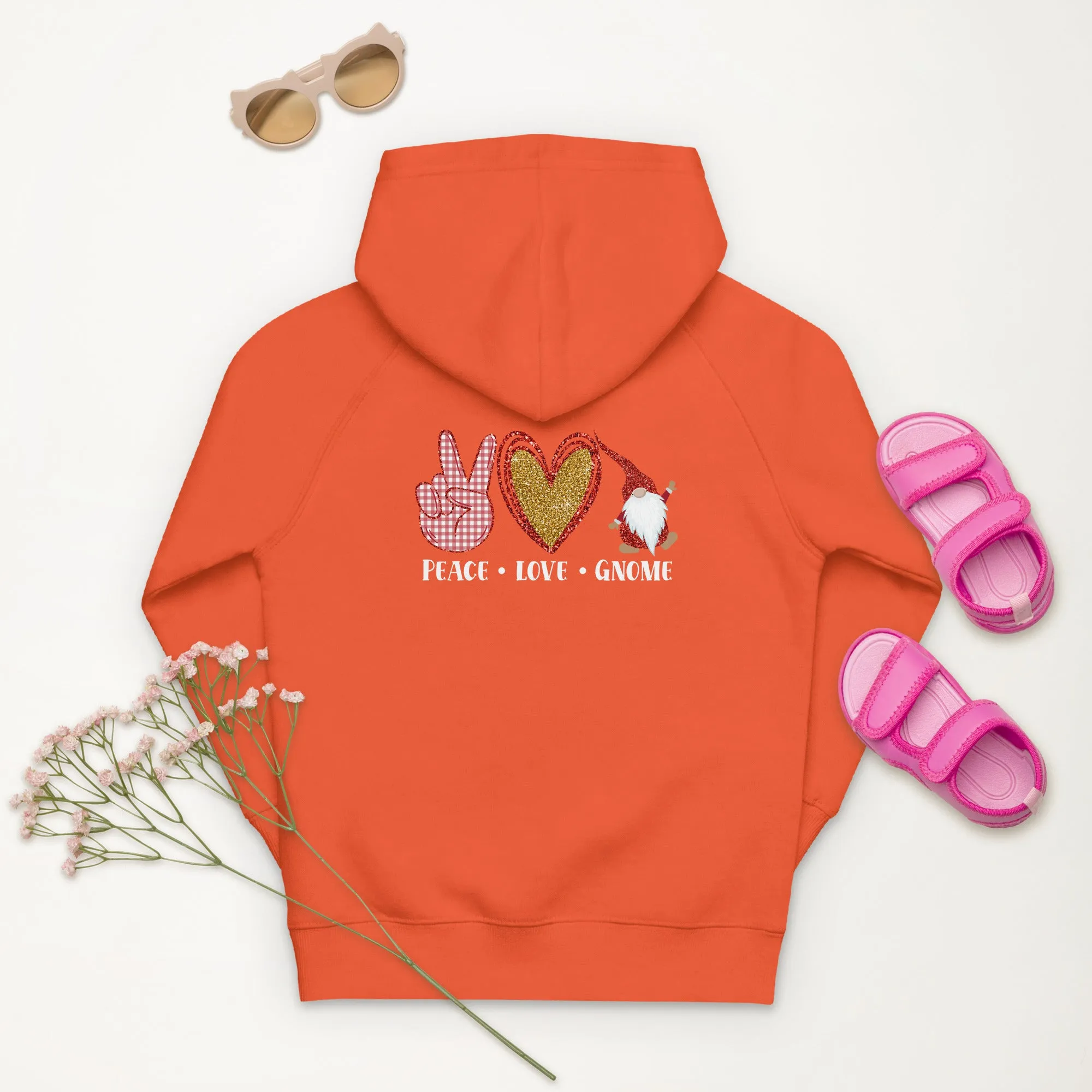 Hello Santa Kids Eco Hoodie