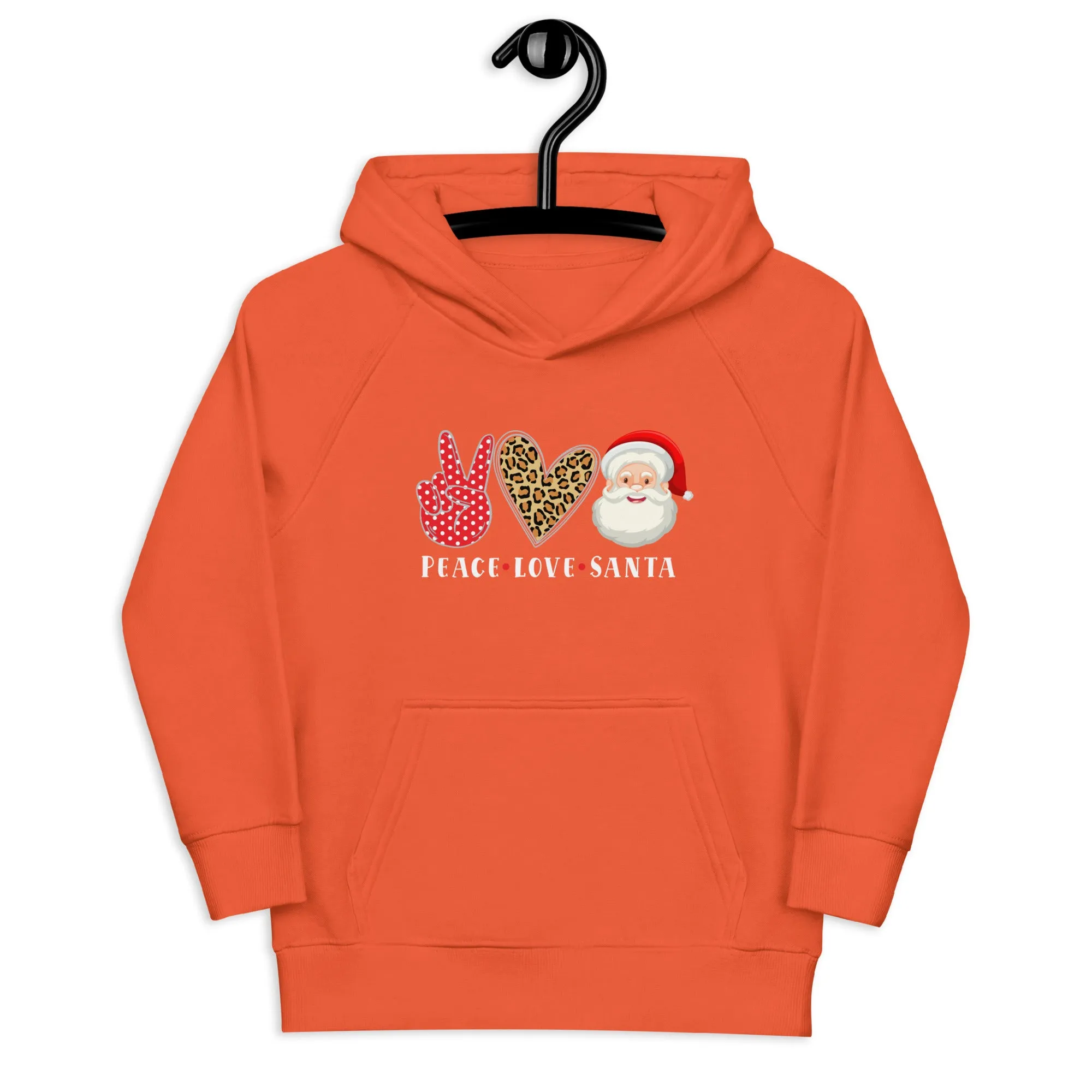 Hello Santa Kids Eco Hoodie