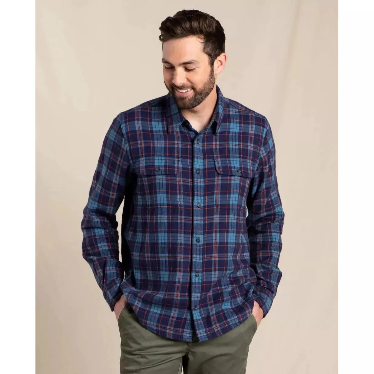 Indigo Flannel Shirt (Clearance)