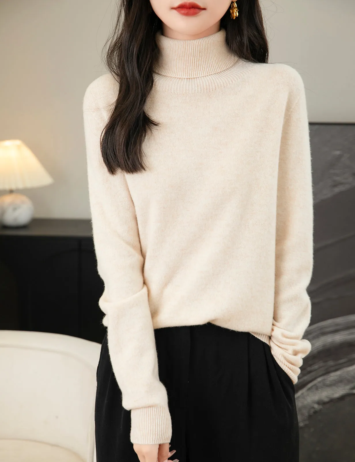 Judy Woman Turtleneck Sweater