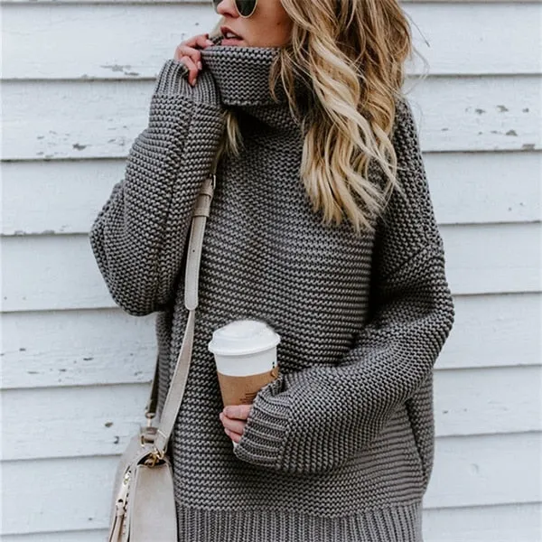 Knitted Women's Sweater