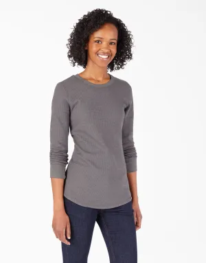 Long-Sleeved Shirt - Dickies Women's Long Sleeve Crew Neck Thermal Shirt FL198, Various Colours