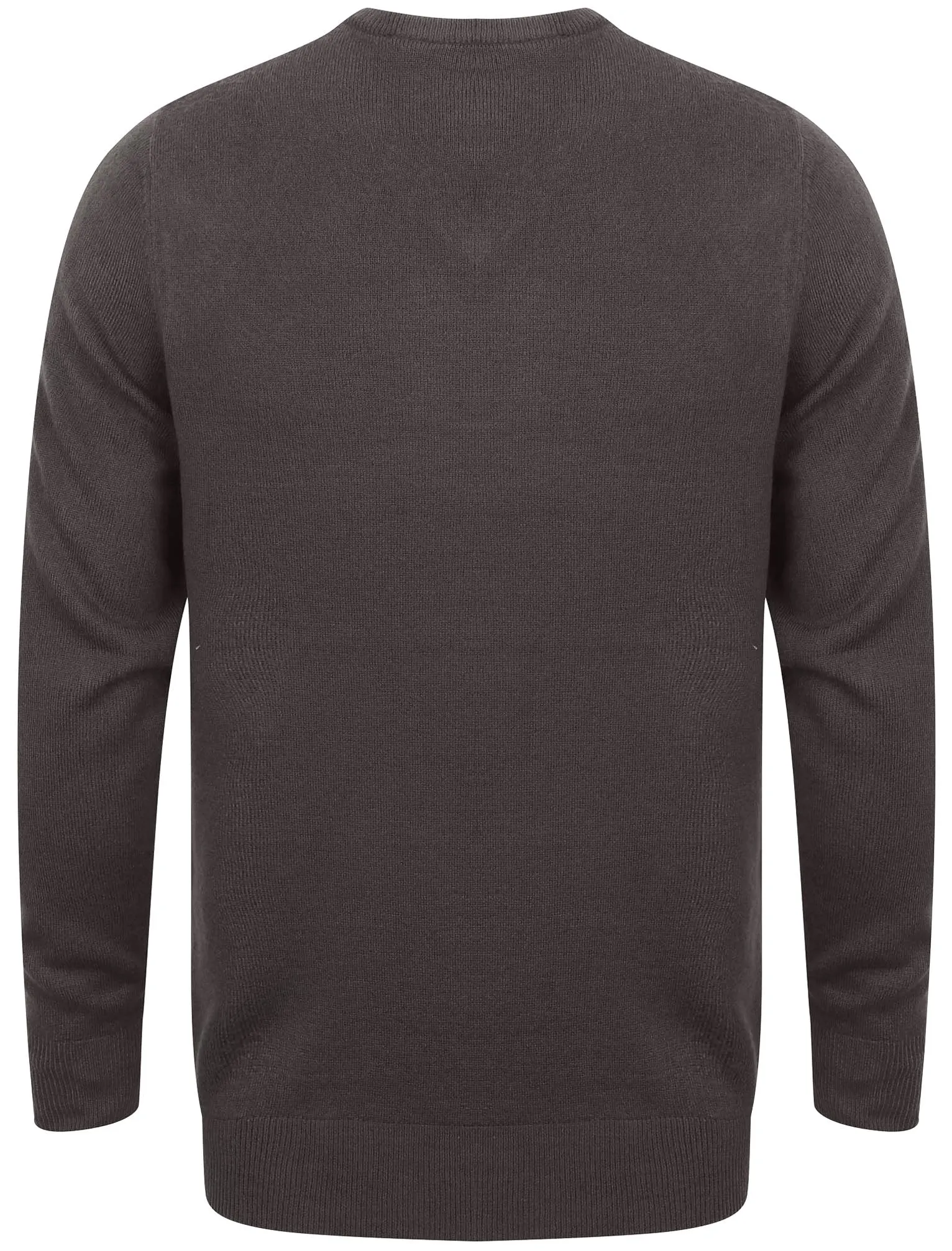 Marling (2 Pack) Soft Cashmillon Knitted V Neck Jumpers in Ebony Grey / Mustard - Kensington Eastside