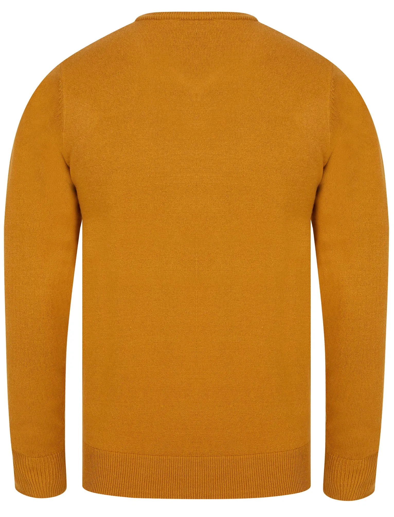 Marling (2 Pack) Soft Cashmillon Knitted V Neck Jumpers in Ebony Grey / Mustard - Kensington Eastside