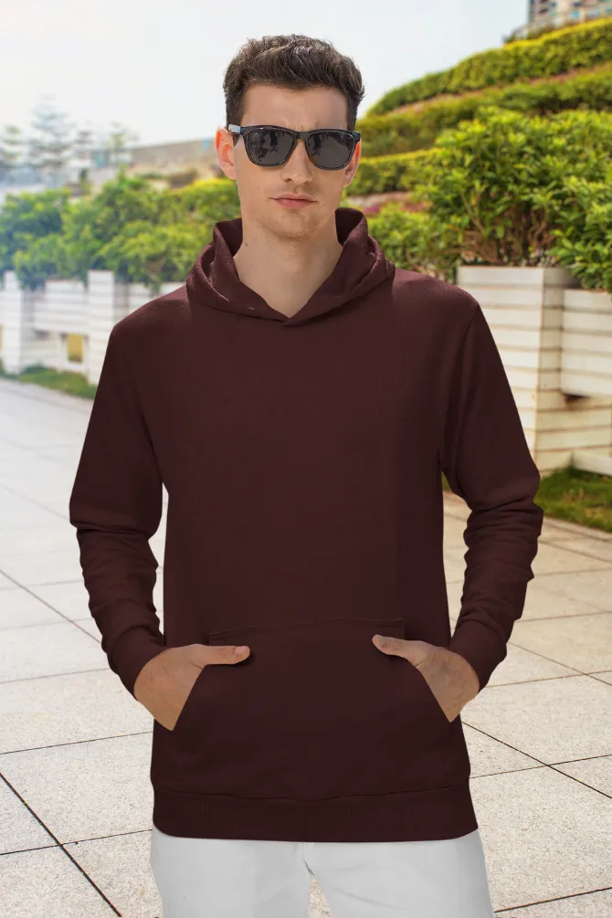 Maroon Hoodie for men