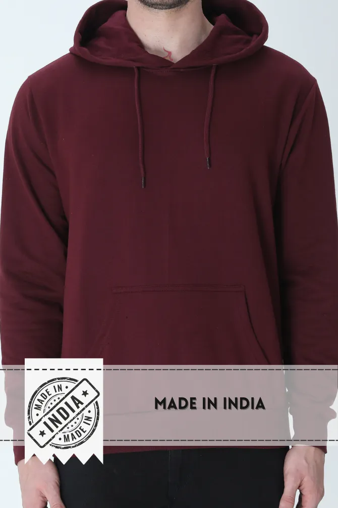 Maroon Hoodie for men