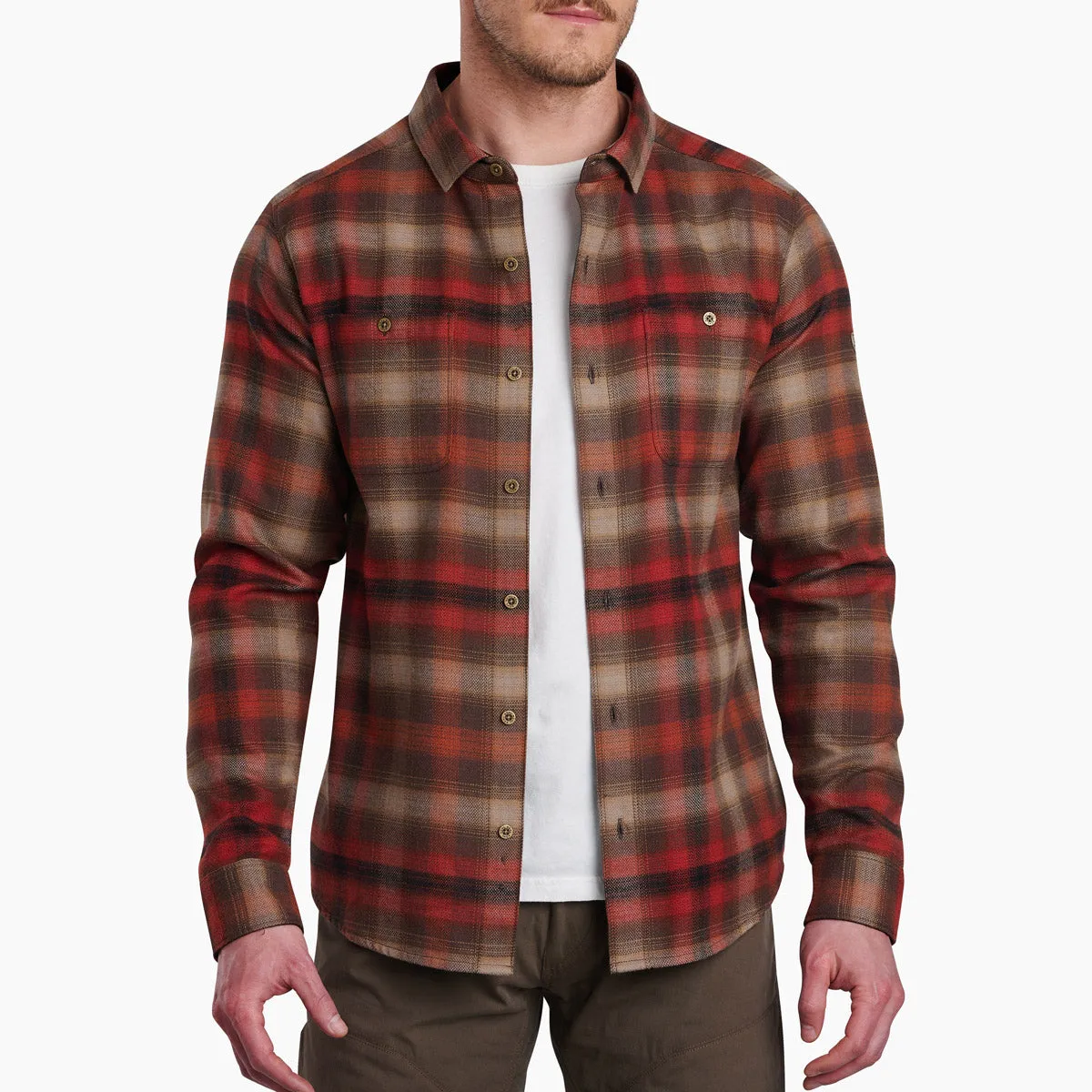 Men's Law Flannel Long Sleeve