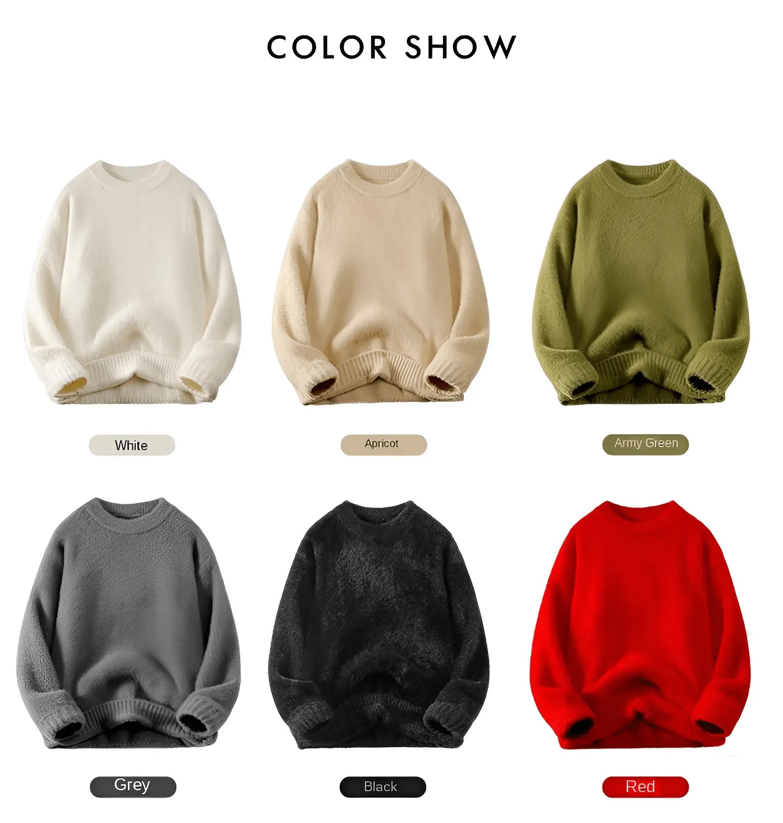 Men's Pullover Jumper Sweater O-Neck Knitwear Long Sleeve Warm Sweaters Men Casual Fashion Sweater Men Clothing