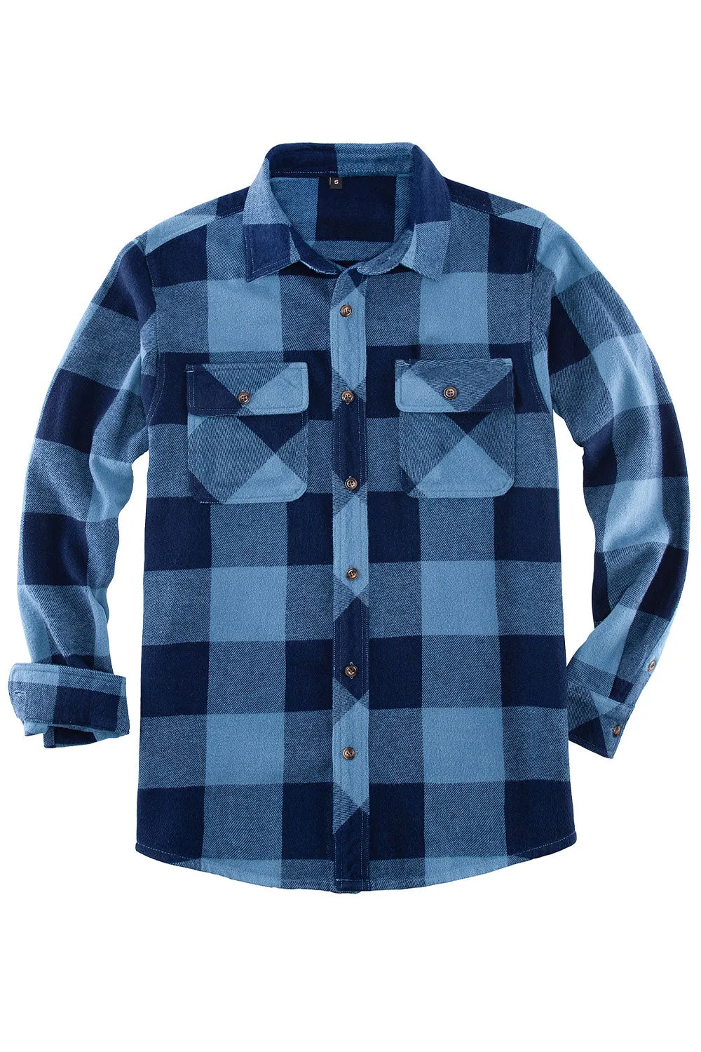 Men's Stalwart Heavyweight Flannel Shirts,10.6oz