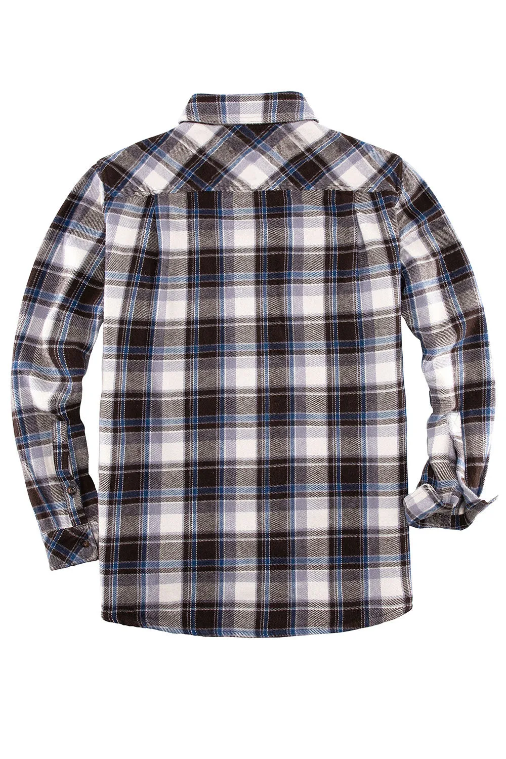 Men's Stalwart Heavyweight Flannel Shirts,10.6oz