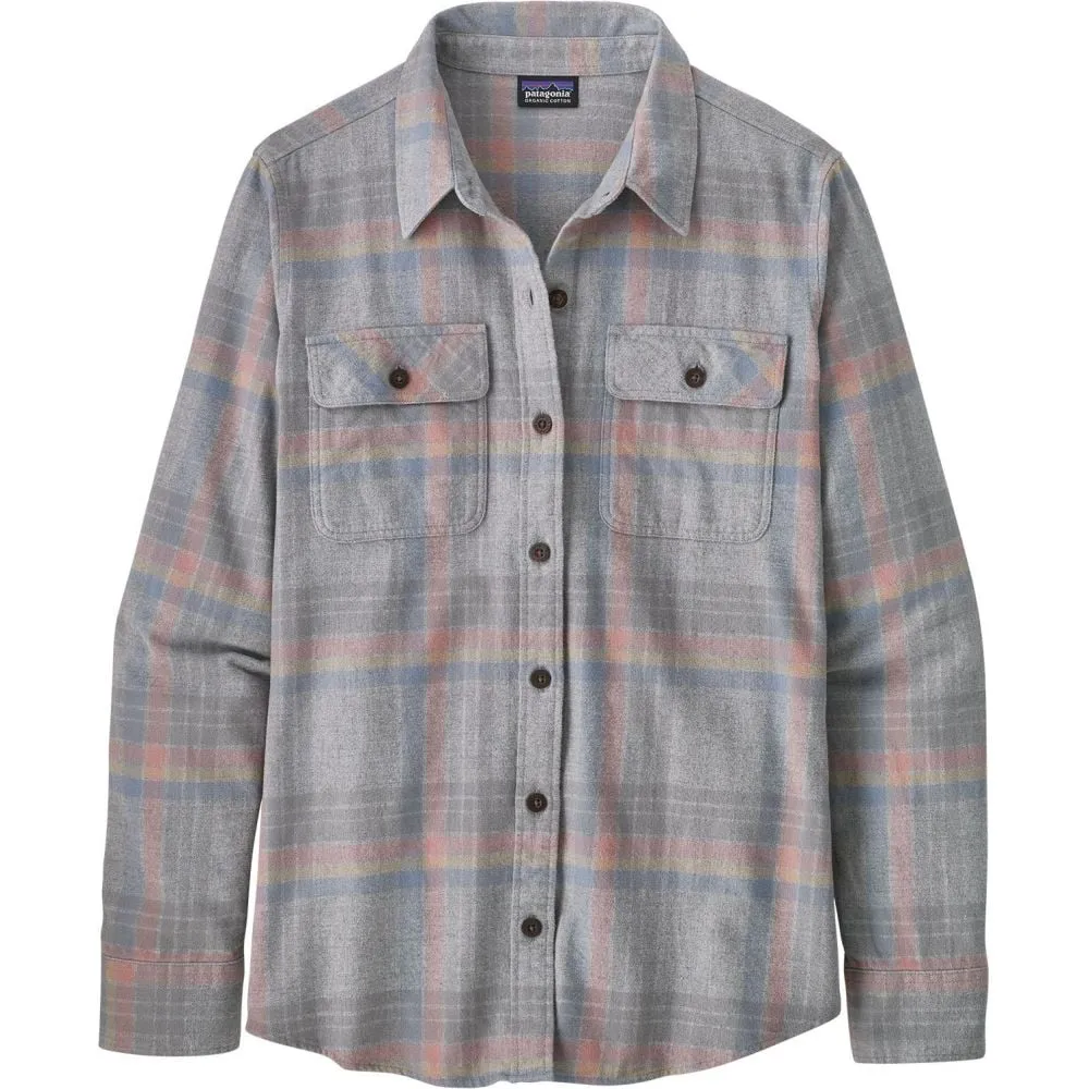 Patagonia Women's Long-Sleeved Organic Cotton Midweight Fjord Flannel Shirt