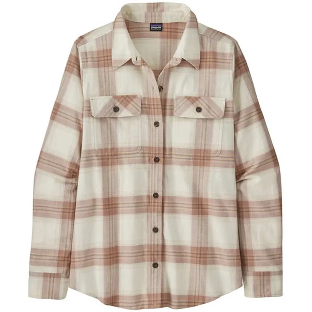 Patagonia Women's Long-Sleeved Organic Cotton Midweight Fjord Flannel Shirt