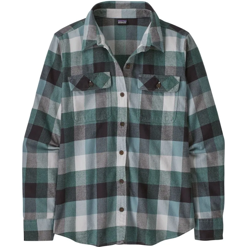 Patagonia Women's Long-Sleeved Organic Cotton Midweight Fjord Flannel Shirt