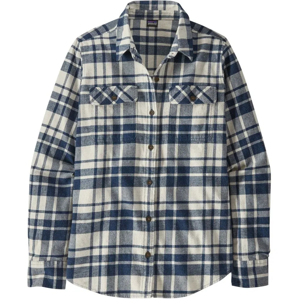 Patagonia Women's Long-Sleeved Organic Cotton Midweight Fjord Flannel Shirt