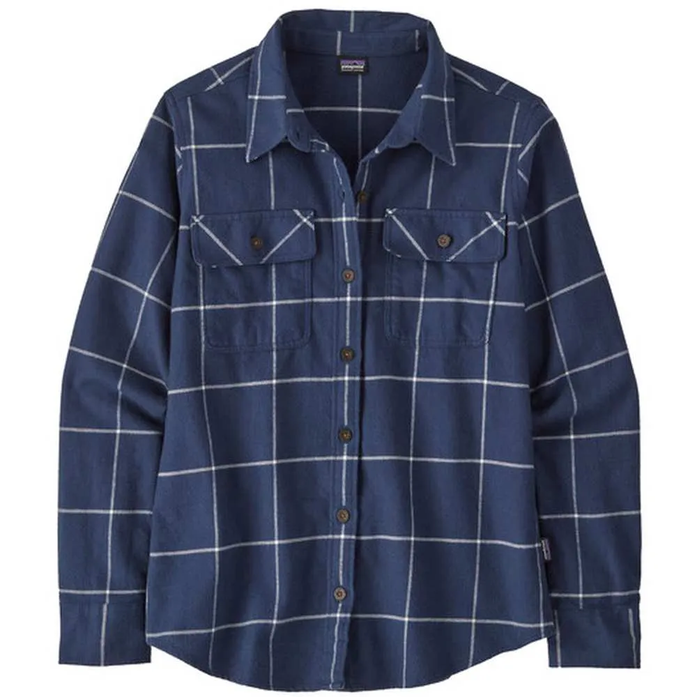 Patagonia Women's Long-Sleeved Organic Cotton Midweight Fjord Flannel Shirt