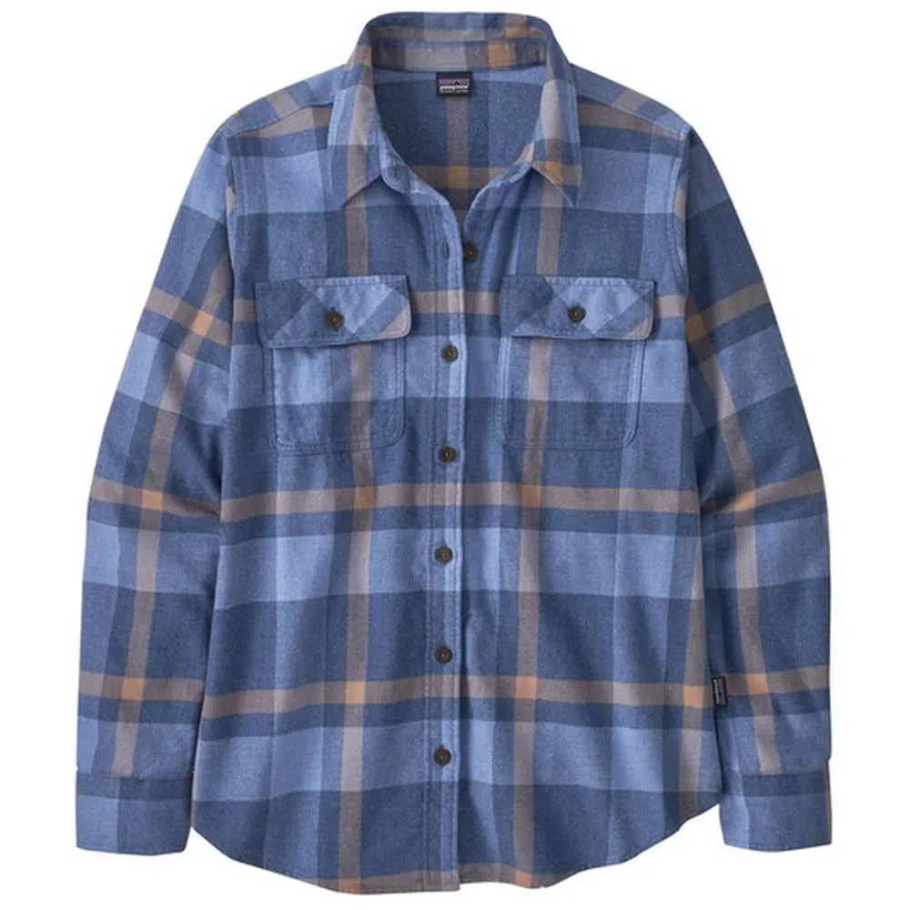 Patagonia Women's Long-Sleeved Organic Cotton Midweight Fjord Flannel Shirt