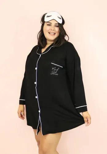 Plus Size Cotton Shirt