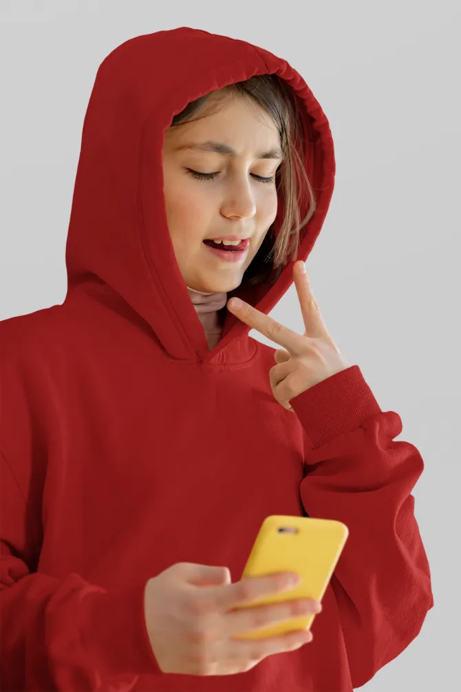 Red Hoodie for girl