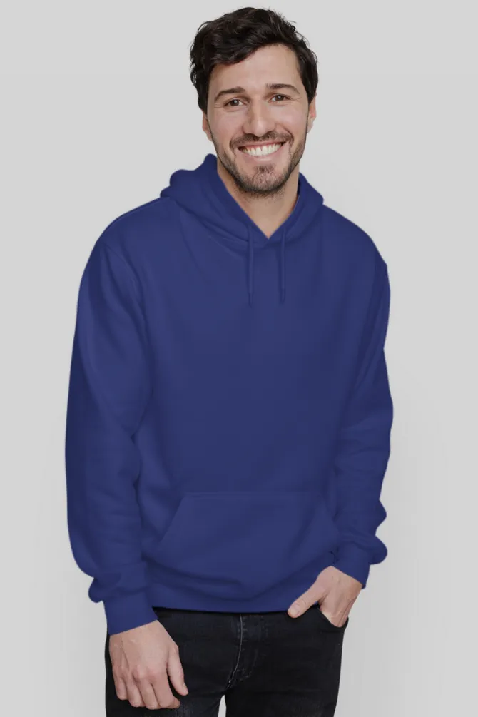 Royal Blue Hoodie for men