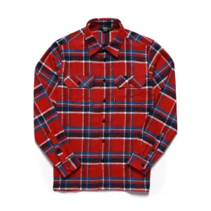 Sebago Swan L/S Check Shirt Check Orange