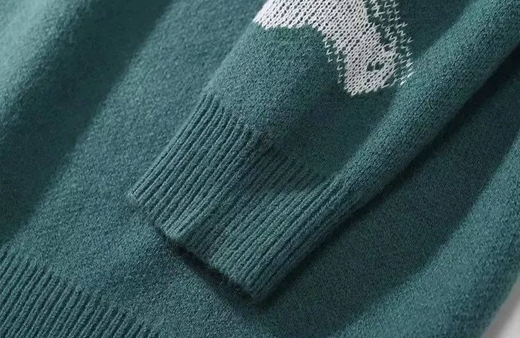 Skeleton HP Sweater - Green