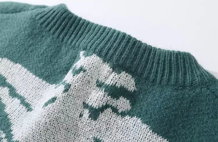 Skeleton HP Sweater - Green