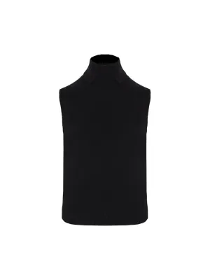 Sleeveless Cashmere Sweater