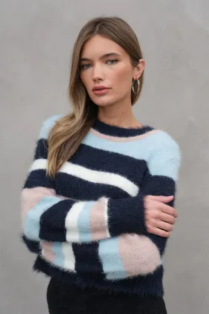 Soft Brushed Stripe Sweater